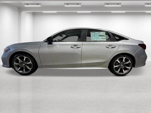 Solar Silver Metallic 2026 Honda Civic Hybrid Sport Touring