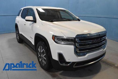 Summit White 2023 GMC Acadia SLE