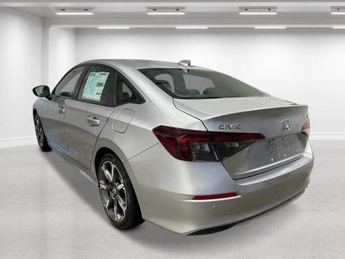 Solar Silver Metallic 2026 Honda Civic Hybrid Sport Touring