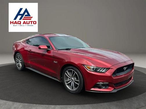 Red 2016 Ford Mustang GT