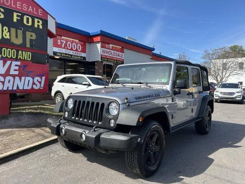 2016 Jeep Wrangler Unlimited Black Bear