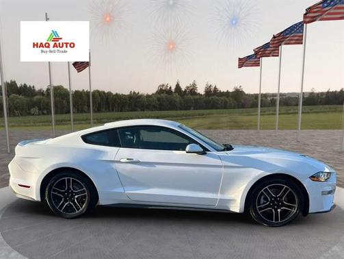 Oxford White 2021 Ford Mustang EcoBoost Premium