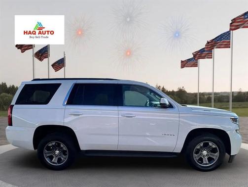 Summit White 2018 Chevrolet Tahoe LS