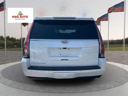 Crystal White Tricoat 2019 Cadillac Escalade ESV Sport