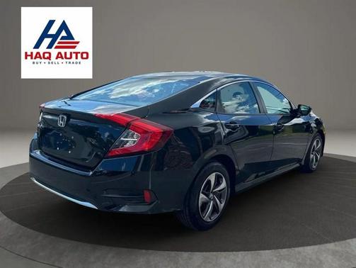 Crystal Black Pearl 2019 Honda Civic LX