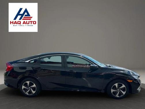 Crystal Black Pearl 2019 Honda Civic LX