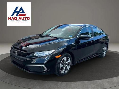 Crystal Black Pearl 2019 Honda Civic LX