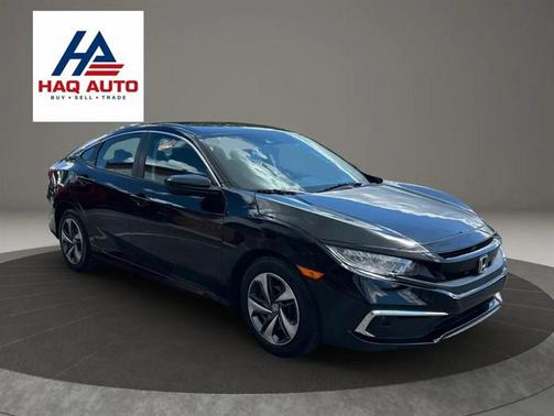 Crystal Black Pearl 2019 Honda Civic LX