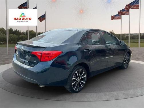 Galactic Aqua Mica 2018 Toyota Corolla SE