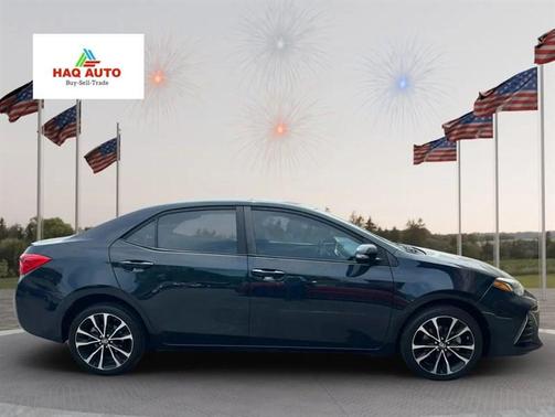 Galactic Aqua Mica 2018 Toyota Corolla SE