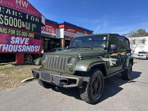 2016 Jeep Wrangler Unlimited Sahara