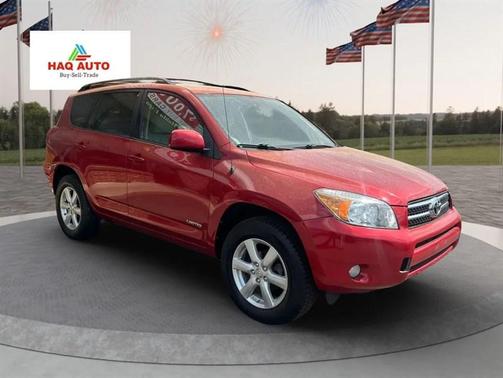 Barcelona Red Metallic 2008 Toyota RAV4 Limited