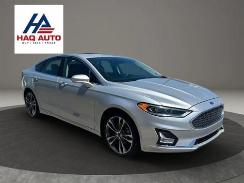 Magnetic Metallic 2020 Ford Fusion Titanium