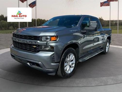 Gray 2020 Chevrolet Silverado 1500 Custom
