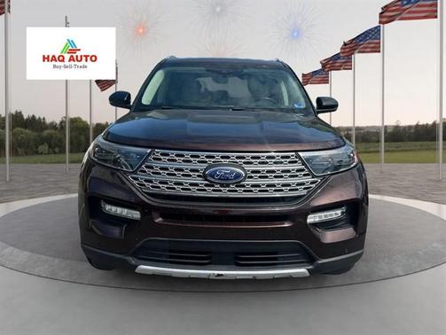 Burgundy 2020 Ford Explorer Limited
