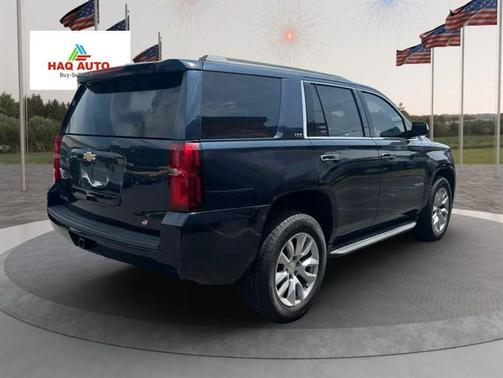 Blue 2017 Chevrolet Tahoe LT