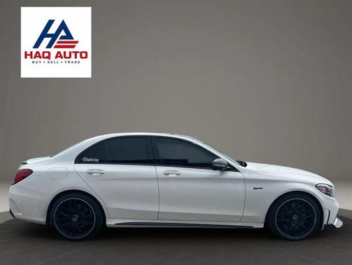 White 2020 Mercedes-Benz AMG C 43 4MATIC