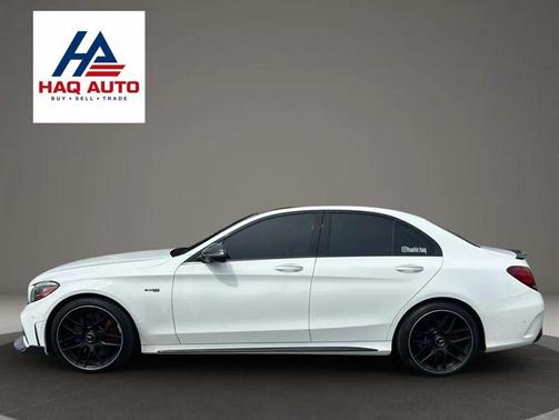 White 2020 Mercedes-Benz AMG C 43 4MATIC