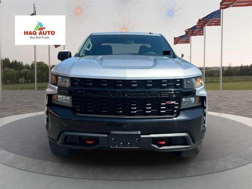 Silver Ice Metallic 2019 Chevrolet Silverado 1500 Custom Trail Boss
