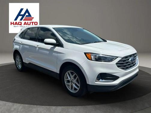 White 2022 Ford Edge SEL