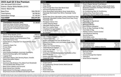 2023 Audi Q5 Premium 45 TFSI S line quattro