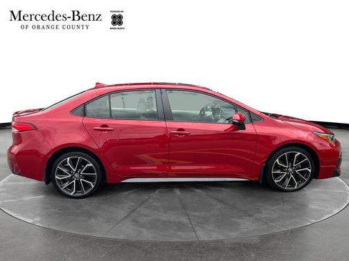 Barcelona Red Metallic 2020 Toyota Corolla SE