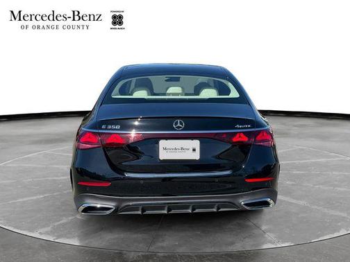 Black 2026 Mercedes-Benz E-Class E 350