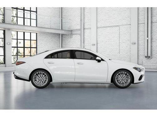 Polar White 2026 Mercedes-Benz CLA 250 4MATIC