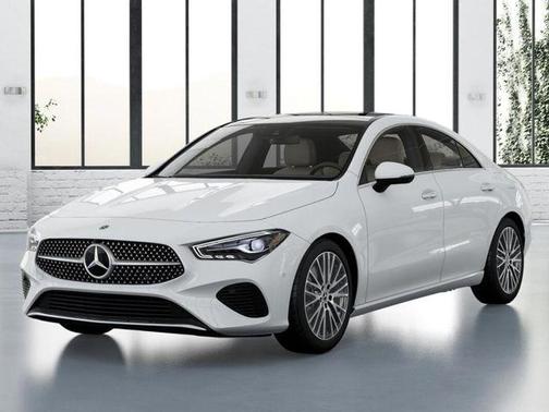 Polar White 2026 Mercedes-Benz CLA 250 4MATIC