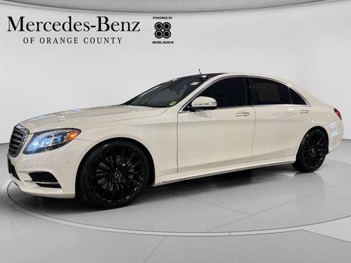 designo Diamond White Metallic 2017 Mercedes-Benz S-Class 4MATIC