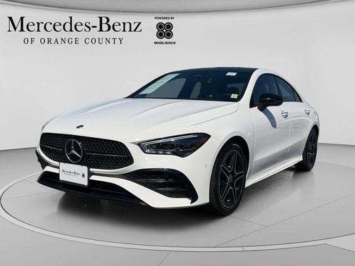Polar White 2026 Mercedes-Benz CLA 250 4MATIC