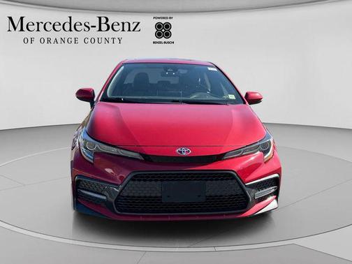 Barcelona Red Metallic 2020 Toyota Corolla SE