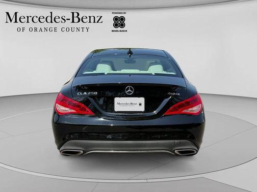 Night Black 2018 Mercedes-Benz CLA 250 4MATIC
