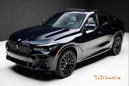 Carbon Black Metallic 2023 BMW X6 M50i