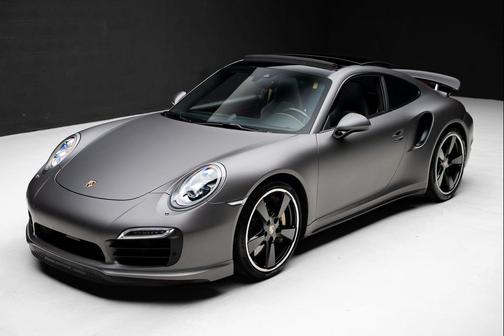 Basalt Black Metallic 2014 Porsche 911 Turbo S