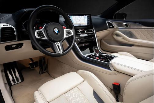 Marina Bay Blue Metallic 2023 BMW M8 Competition