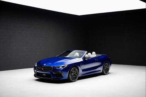 Marina Bay Blue Metallic 2023 BMW M8 Competition
