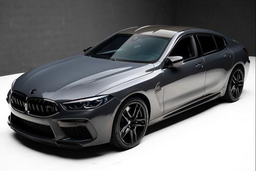 Brands Hatch Grey Metallic 2022 BMW M8 Gran Coupe Competition