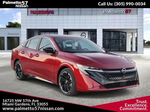 Scarlet Ember 2026 Nissan Sentra SR