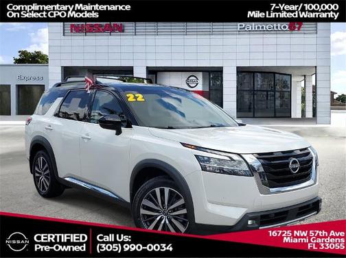 2022 Nissan Pathfinder Platinum
