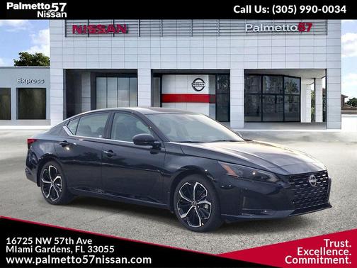 Black 2026 Nissan Altima 2.5 SR