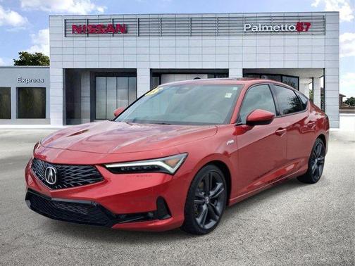 Performance Red Pearl 2025 Acura Integra A-Spec