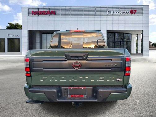 Green 2026 Nissan Frontier PRO-X