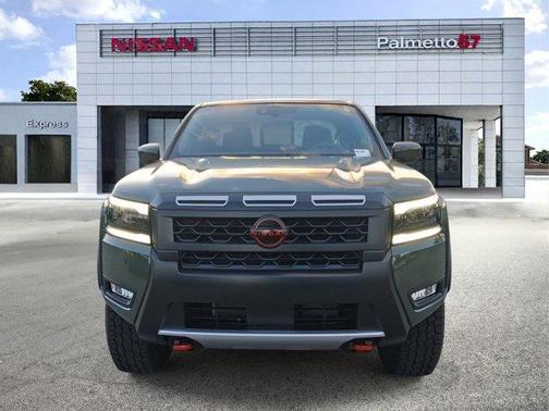 Green 2026 Nissan Frontier PRO-X