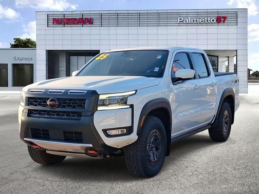 Glacier White 2025 Nissan Frontier PRO-4X