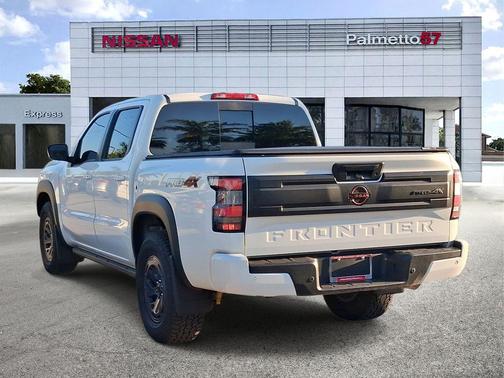 Glacier White 2025 Nissan Frontier PRO-4X