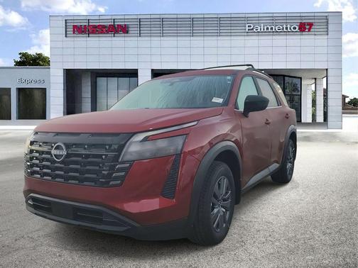 Scarlet Ember 2026 Nissan Pathfinder SV