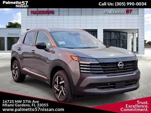 Gun Metallic 2026 Nissan Kicks SV