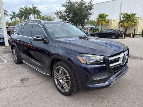 Lunar Blue Metallic 2022 Mercedes-Benz GLS 450 4MATIC