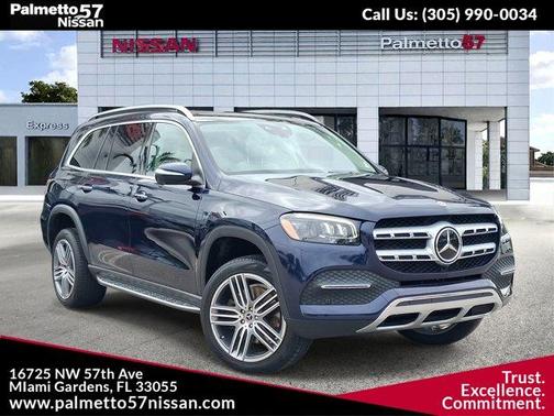 Lunar Blue Metallic 2022 Mercedes-Benz GLS 450 4MATIC